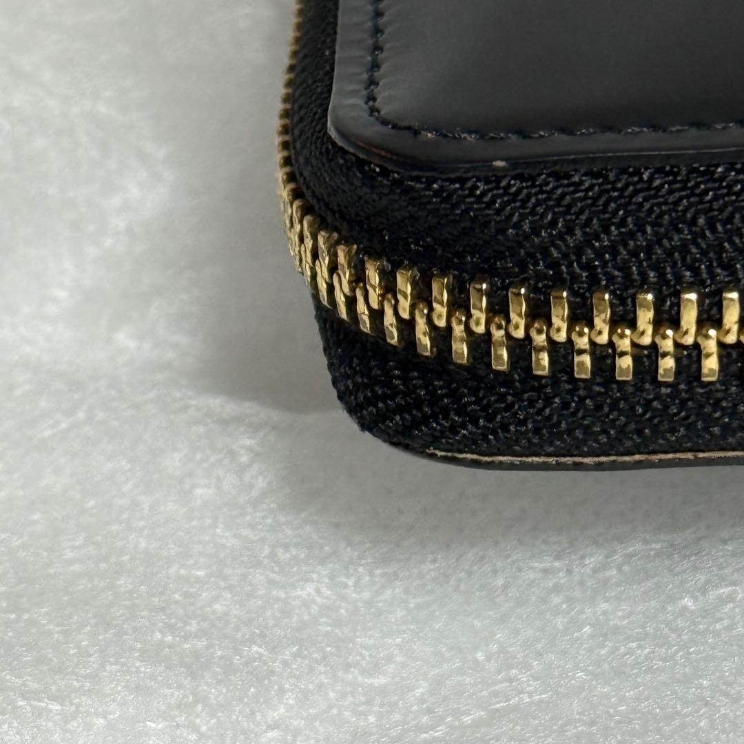 ⭐️未使用級⭐️ココマイスター　コードバン　長財布　ブラック　ラウンドファスナー