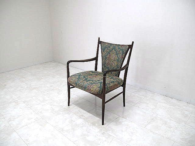 希少モデル オールドマルニ 最高級ライン「ショパン」花梨無垢材アームチェア