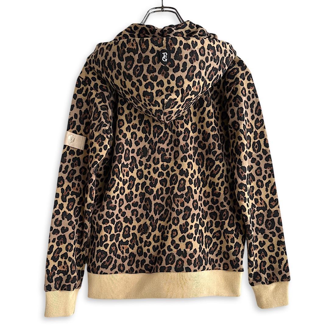 488 パーリーゲイツ 定価30,800円 パーカー レオパード サイズ0 S