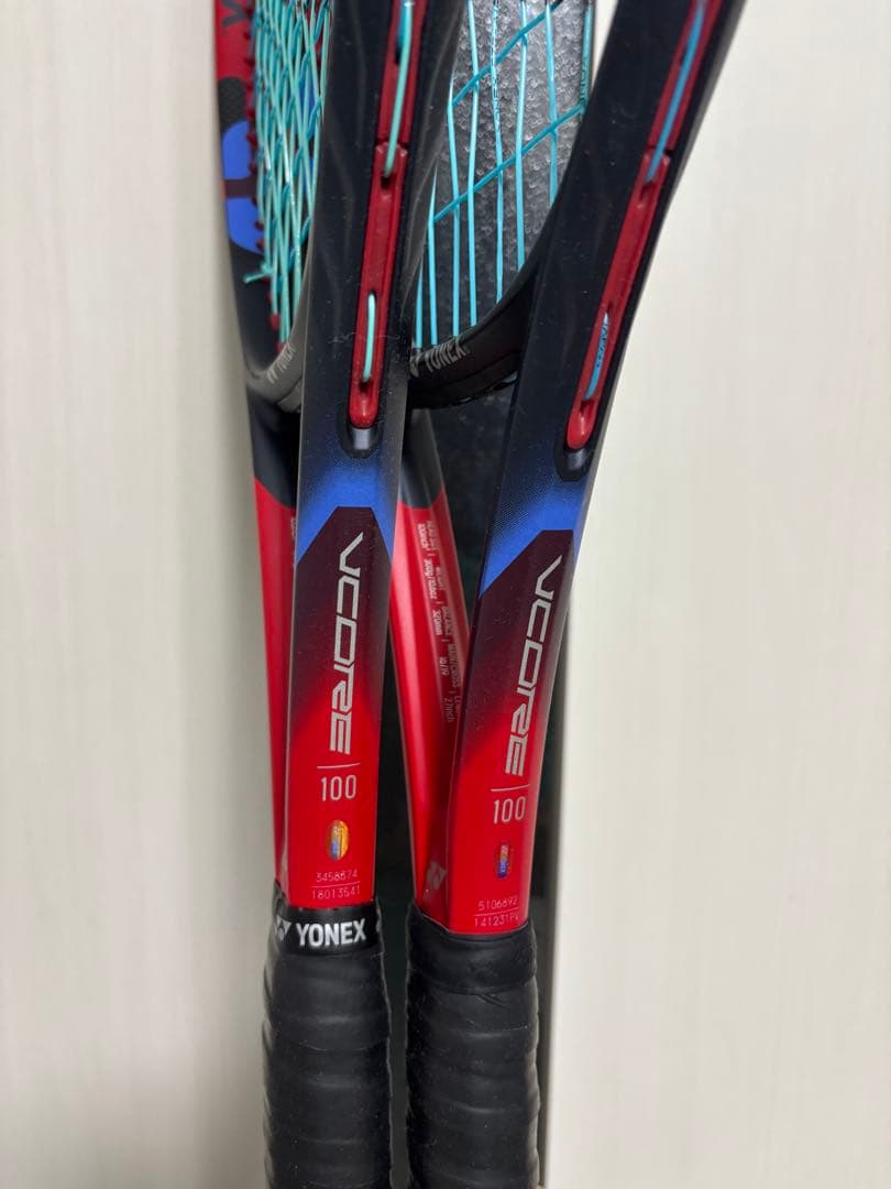 YONEX VCORE 100 2023年 2本セット G1