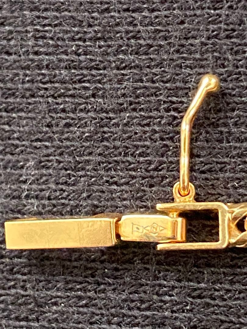 【時価変動】K18喜平ネックレス約50.5cm 12面トリプル　12.5g