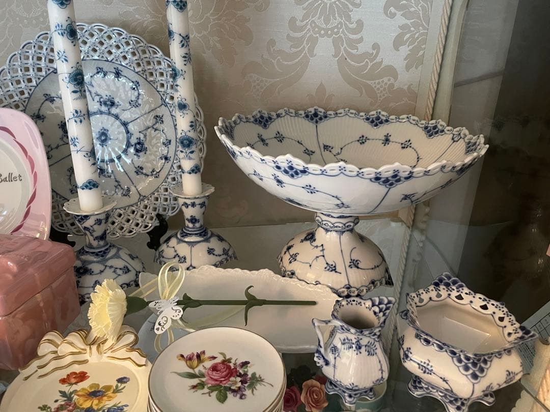 ロイヤルコペンハーゲン　ブルーフルテッド　フルレース