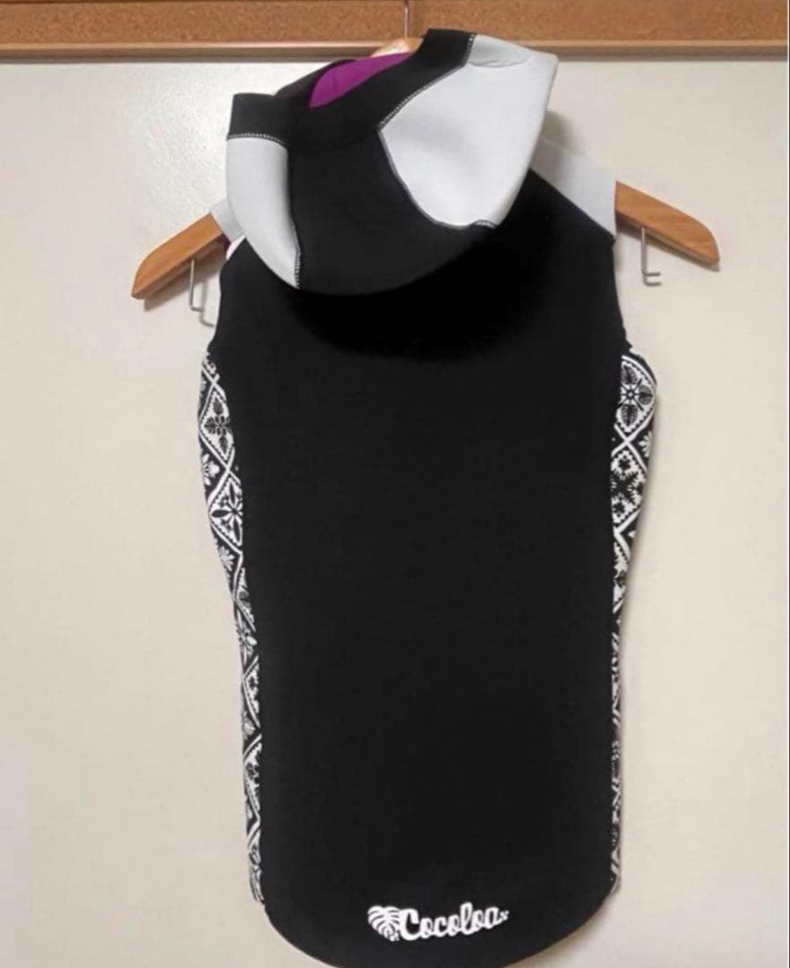 【再入荷】新品2mm/Lサイズ ココロア フードベスト ウエットスーツ