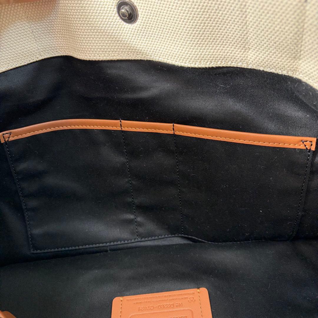 【✨チャーム付✨】コーチ キースヘリング トートバッグ A4 ミッキー