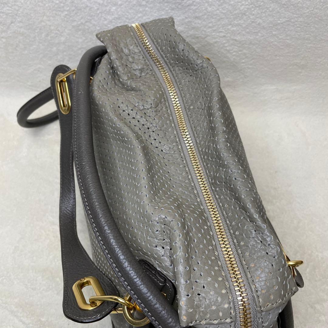 希少Chloe クロエ 2way パラティ ショルダーバッグ パンチング Y2K