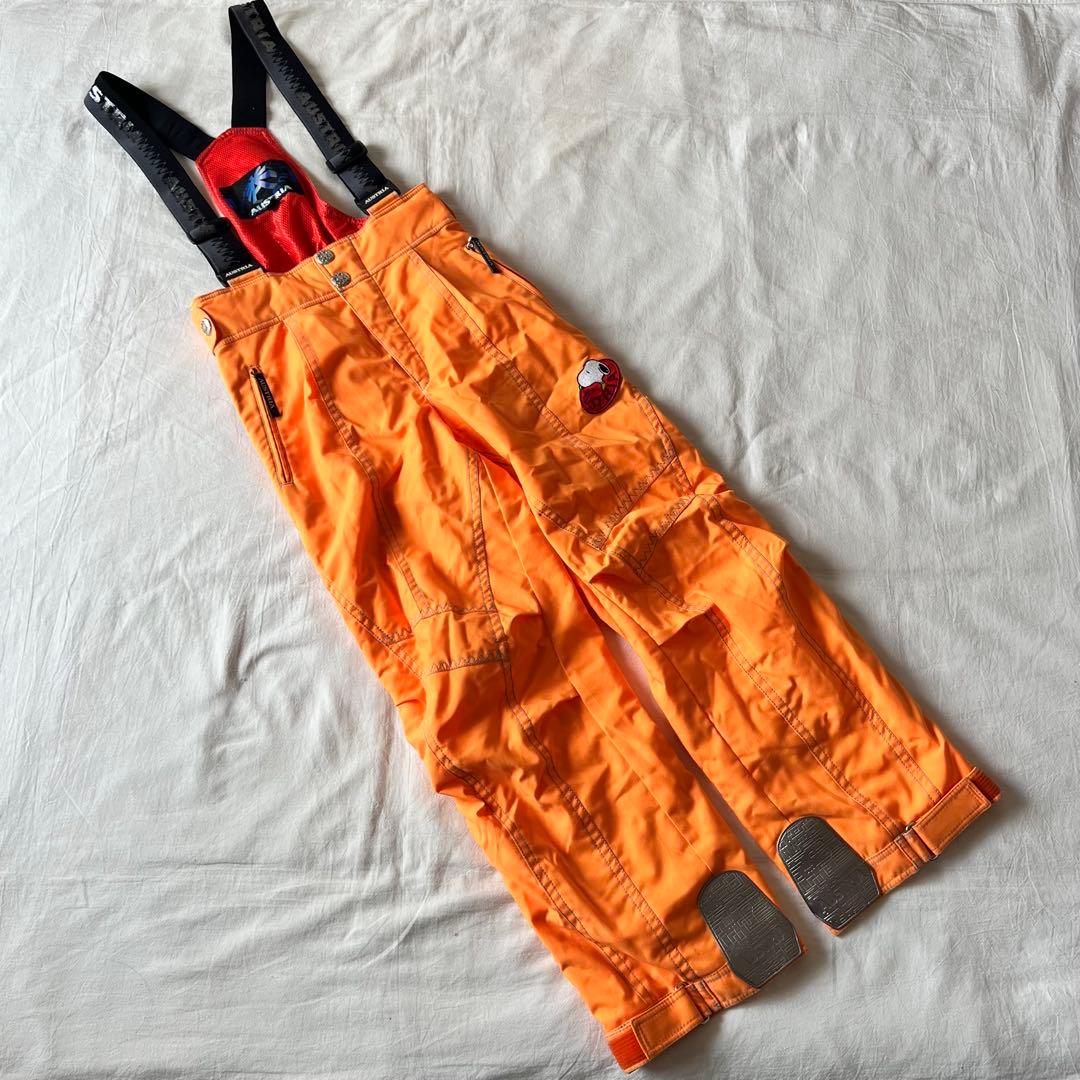 【希少】SNOOPY オーストリア代表モデル スキーウェア アシックス オレンジ