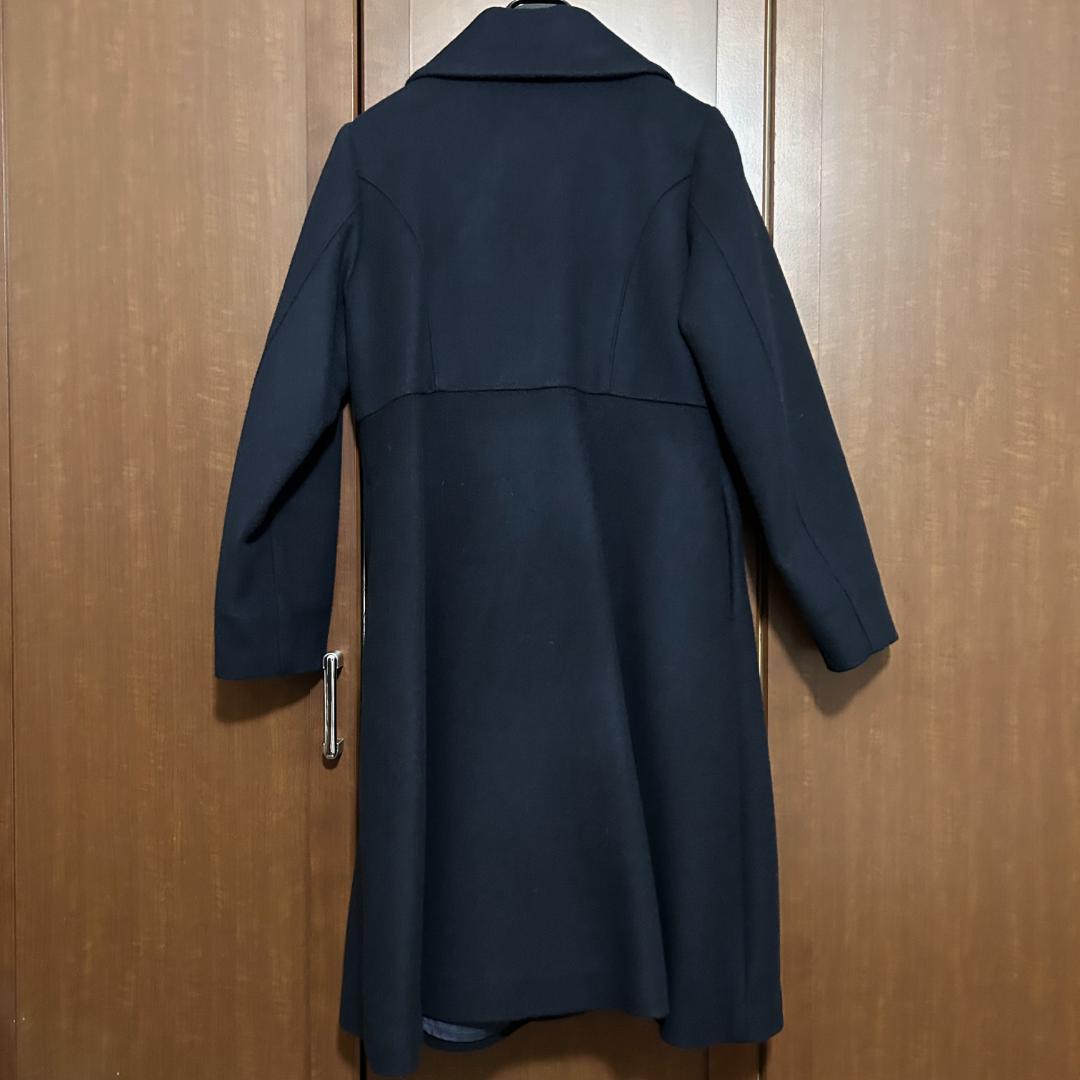アナスイミニ　ANNA SUI Mini ウールコート　150　ネイビー　濃紺