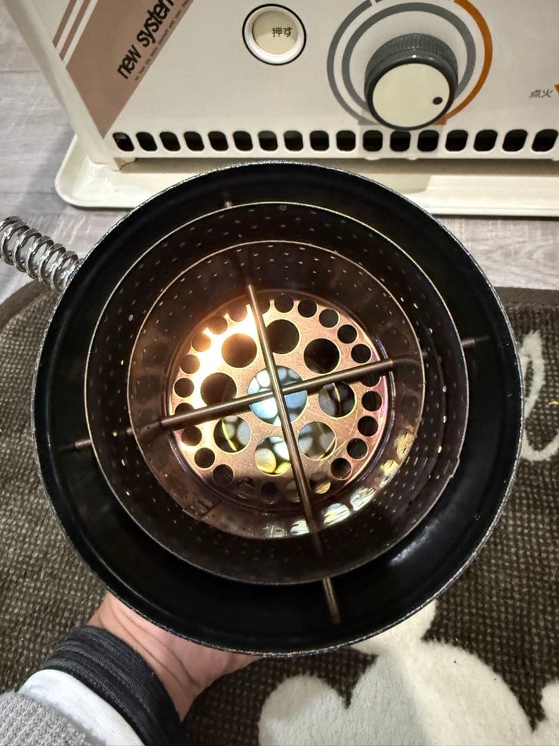 ★美品★HITACHI 石油ストーブ OVH-192 動作良好 昭和レトロ