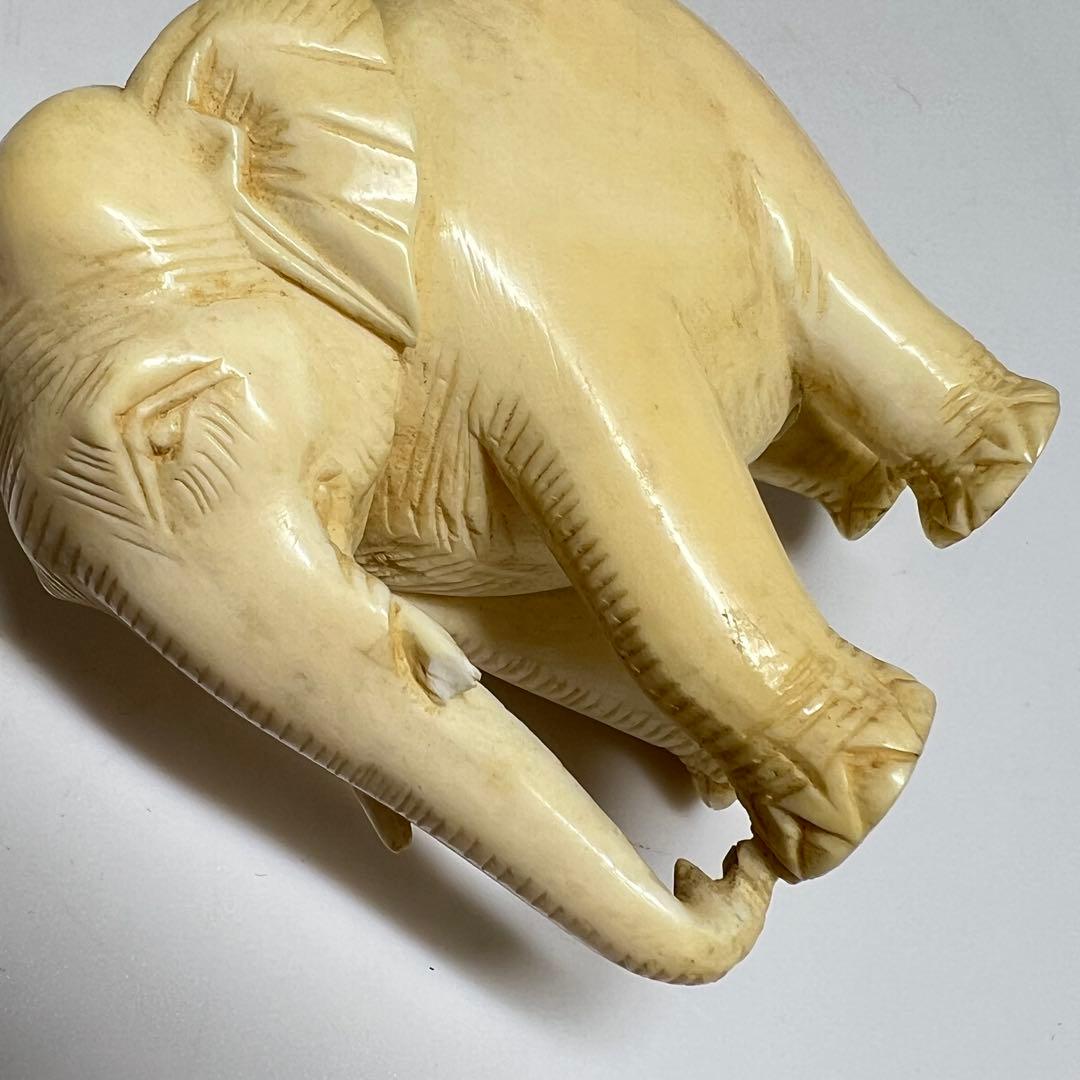 極上　象　布袋　195g 東K8-0111☆2F トヒチサ