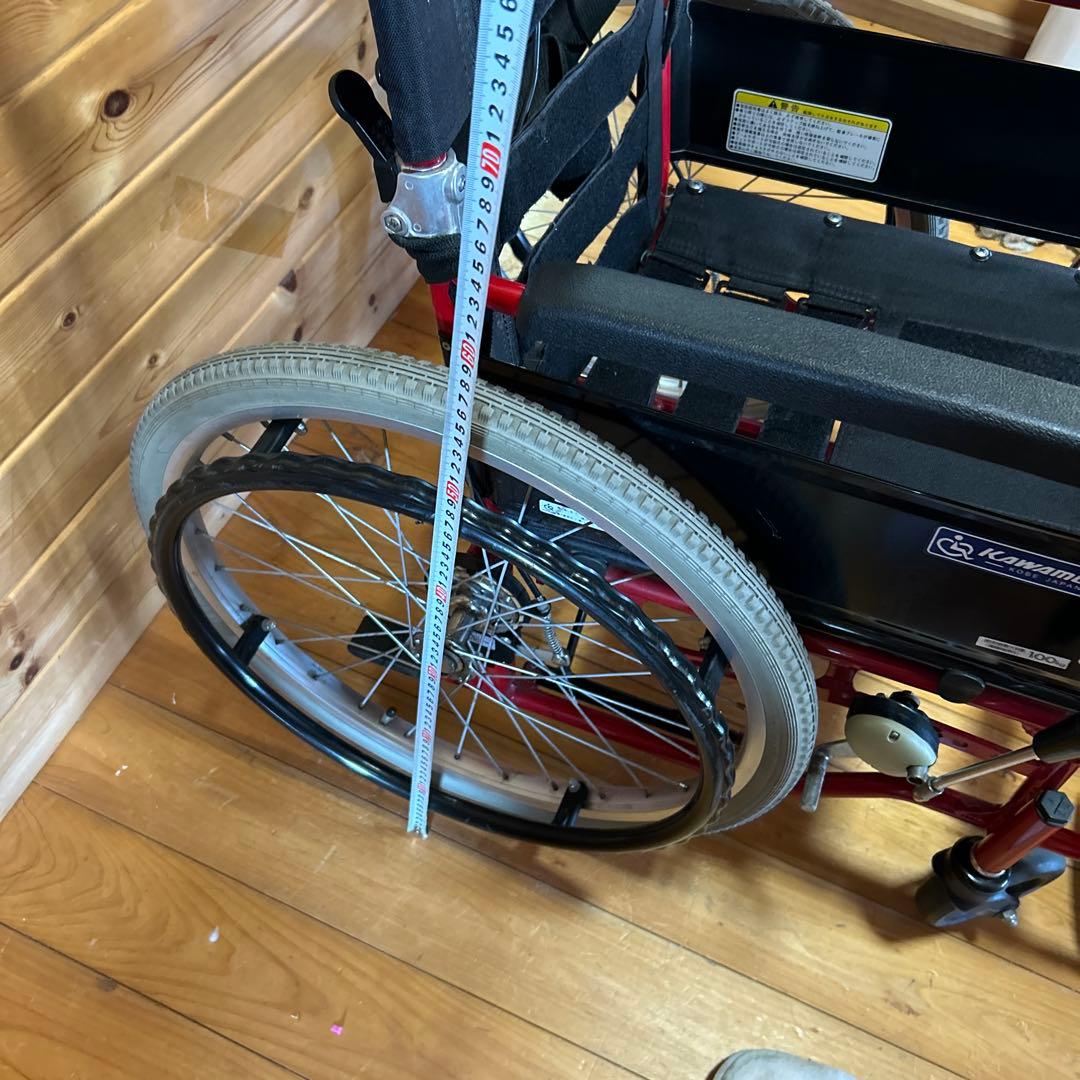 カワムラサイクル 介助用車椅子 自走式 折りたたみ式 介護