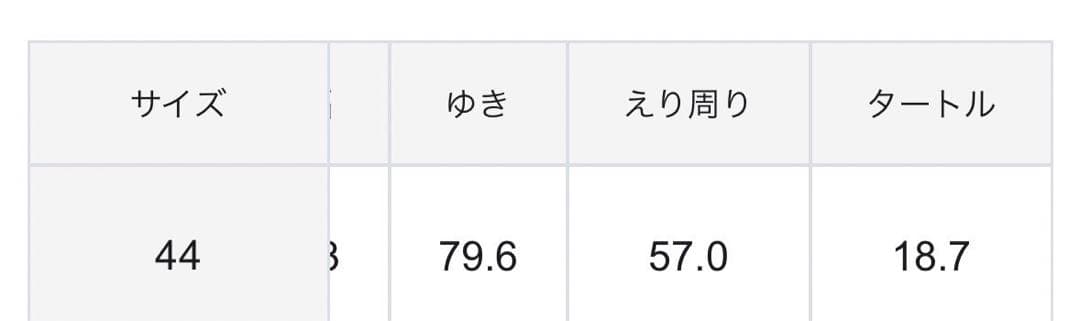 専用　23区ウールカシミヤブレンドバルキー タートルネック ニット44XL