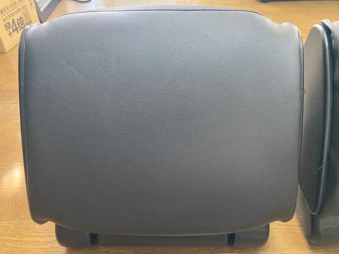 2個　オットマン フットレスト 角度調節可能 折り畳み ワンボックス後付け