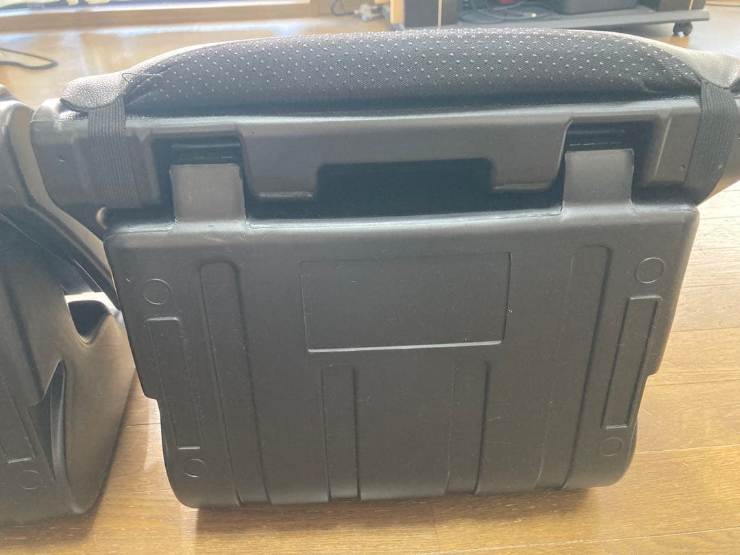 2個　オットマン フットレスト 角度調節可能 折り畳み ワンボックス後付け