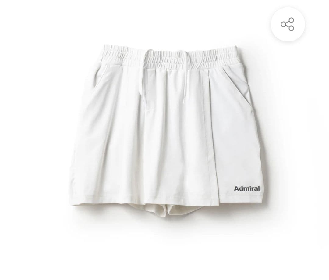 Admiral ホワイト スカート・スコート
