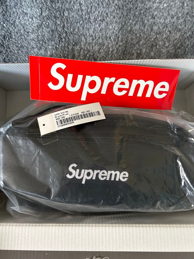 Supreme Leather ウエストバッグ　2.5L 正規品
