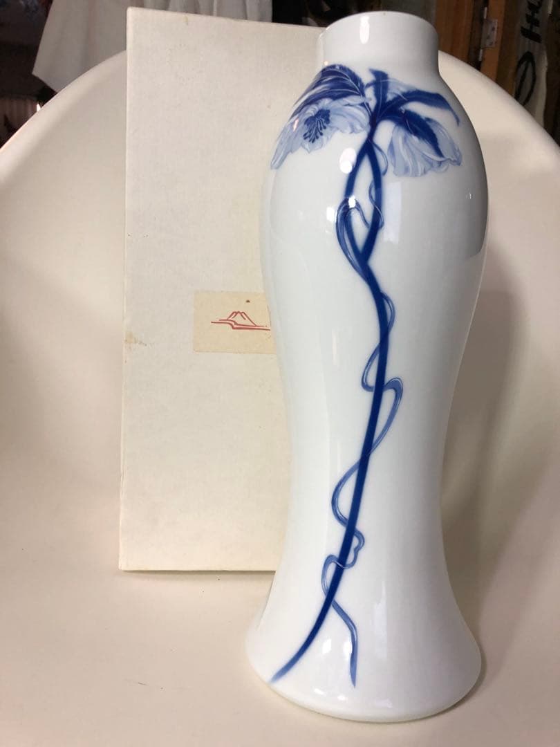 深川製磁、オリエンタルブルー　美品