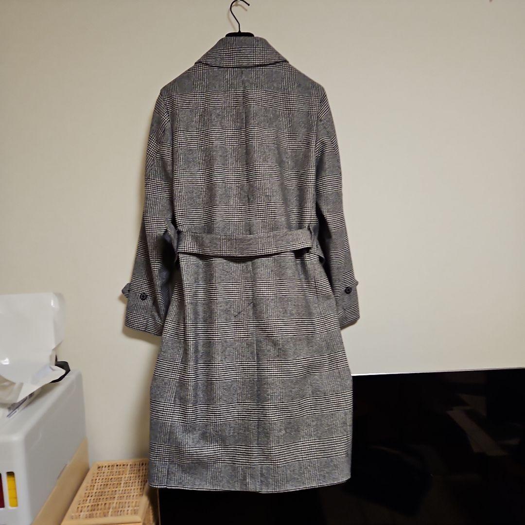 【新品未使用】英国製マッキントッシュ　ウールトレンチコートS34定価約18万円