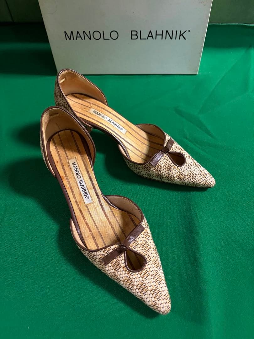 MANOLO BLAHNIK パンプス 36 ヒール5cm マノロブラニク