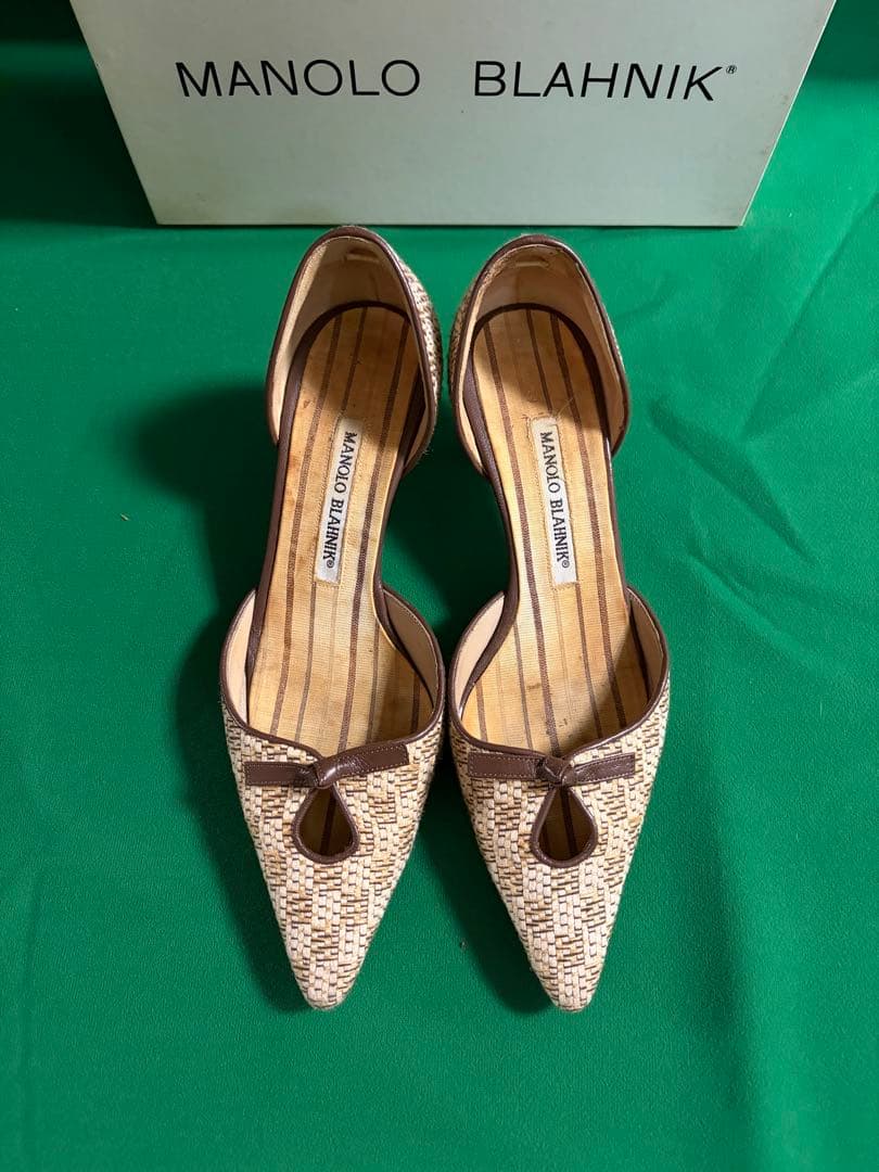 MANOLO BLAHNIK パンプス 36 ヒール5cm マノロブラニク