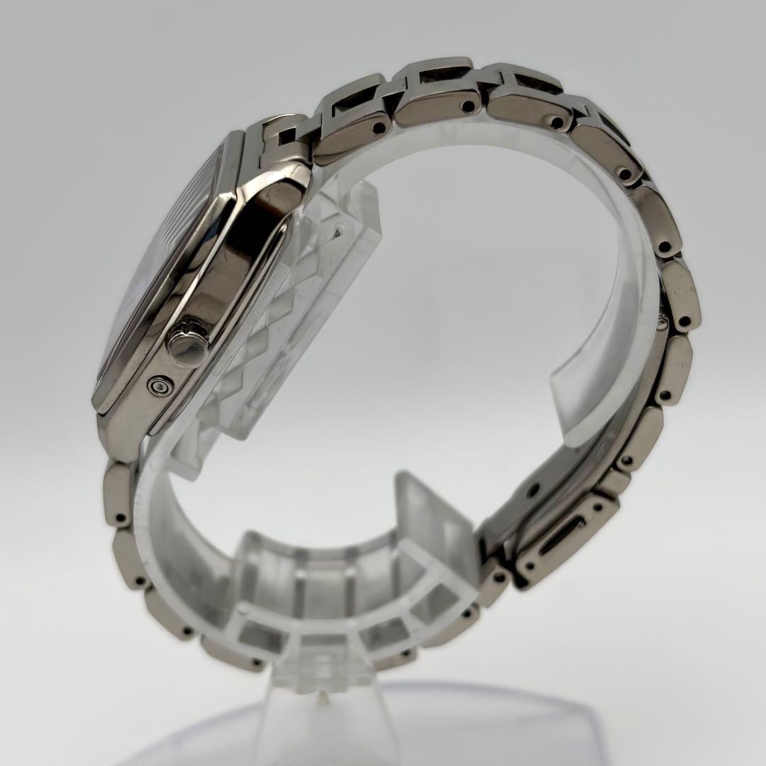 【美品】セイコー ルキア ピンク文字盤 トノー(樽) レディース 電波ソーラー