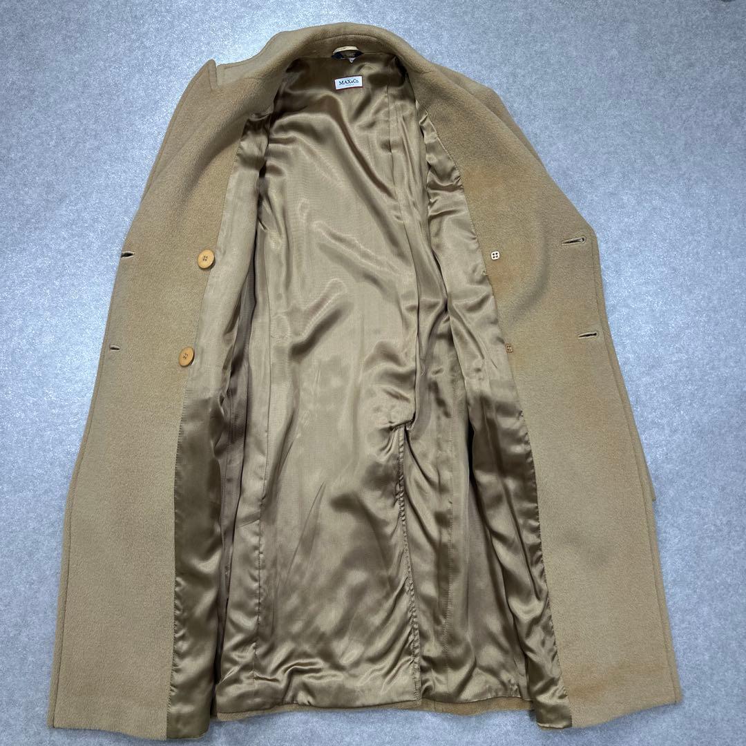 ★美品★MAX&Co. マックスアンドコー ロングコート カシミヤ混