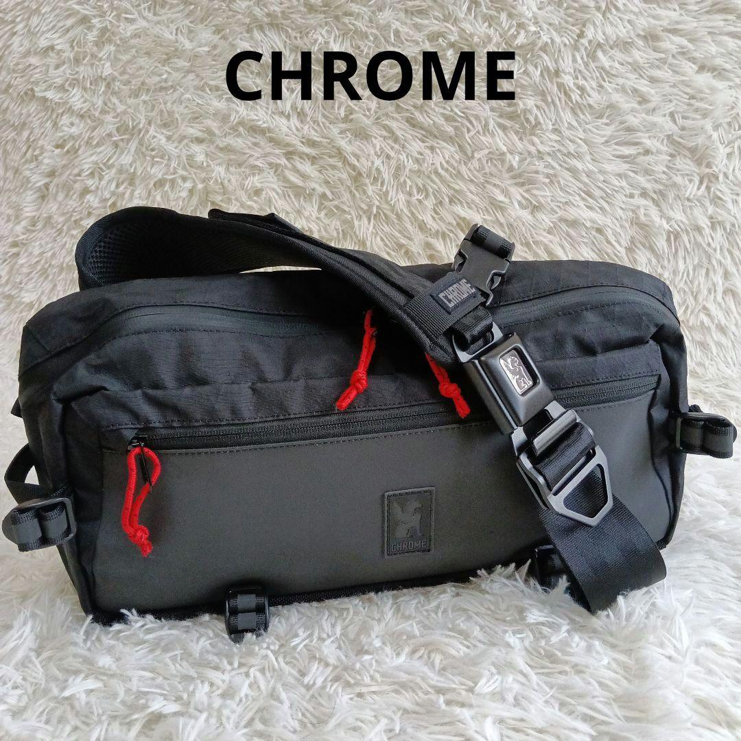 【美品】CHROME KADET クローム メッセンジャーバッグ ブラック