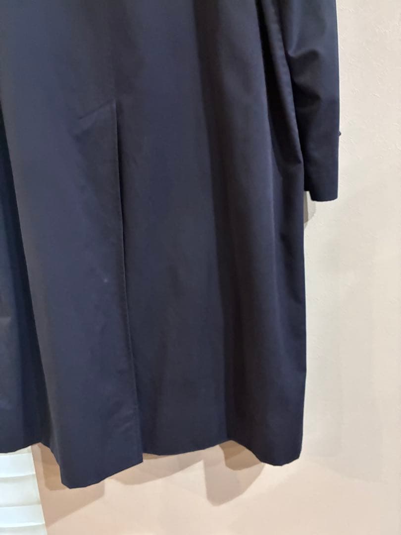 バーバリー　トレンチコート　ネイビー　ヴィンテージ　ロングコート　54