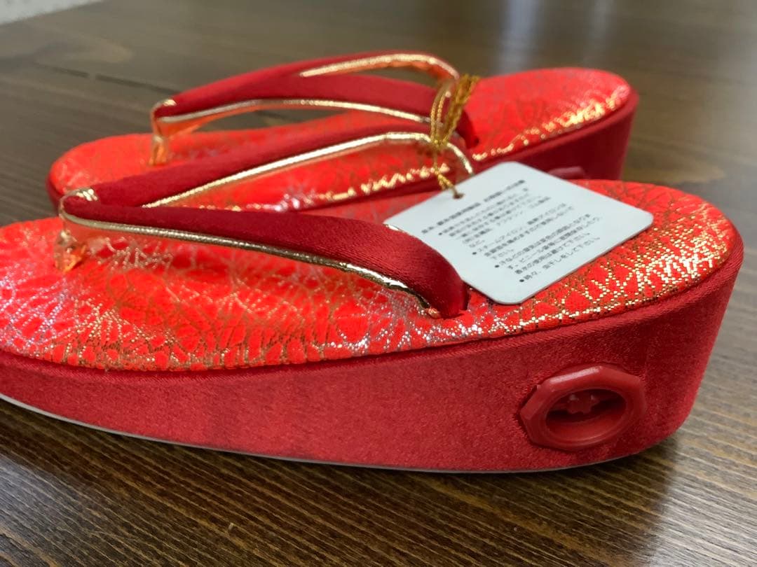 七五三 赤い着物小物セット