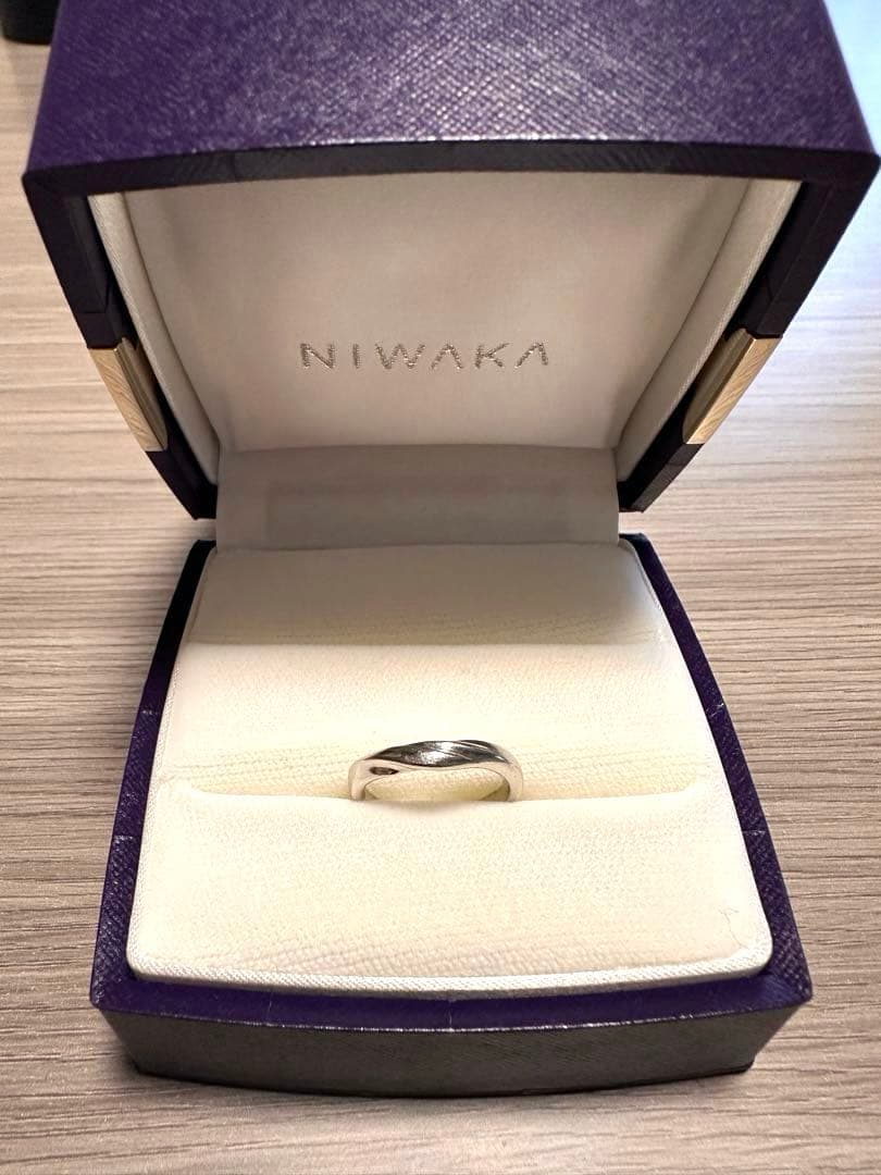 NIWAKA 初桜 (プラチナリング Pt950)