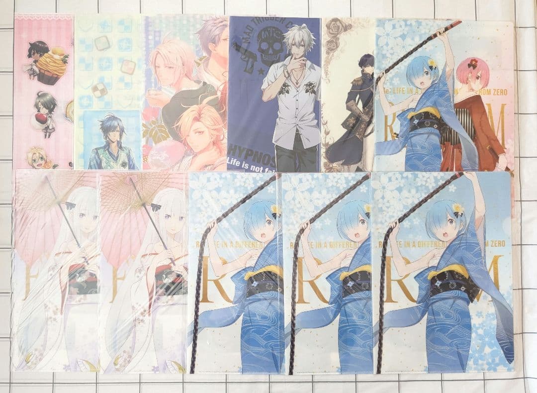 クリアファイル ノンジャンル 大量 まとめ売り 約235点