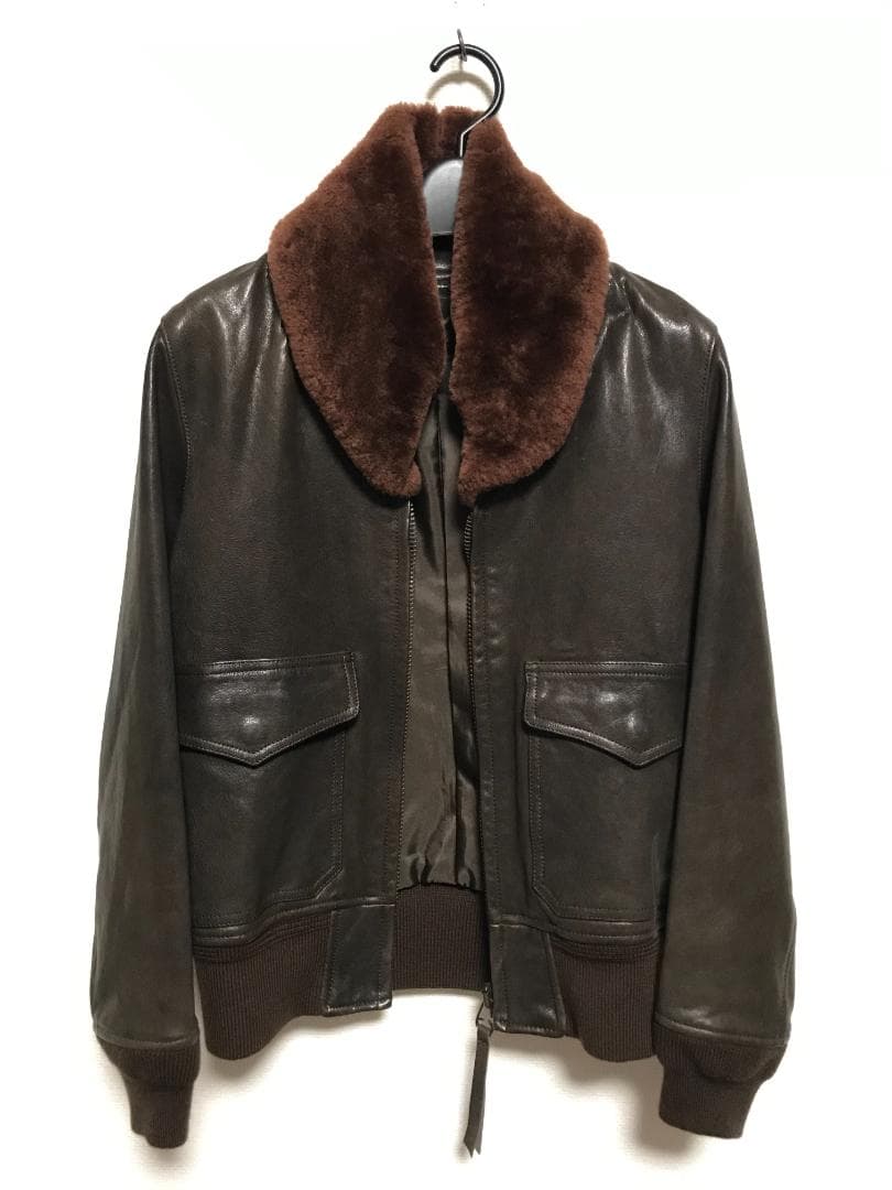 ヒステリックグラマー　G-1　レザージャケット　ブルゾン　ボア　ライダース