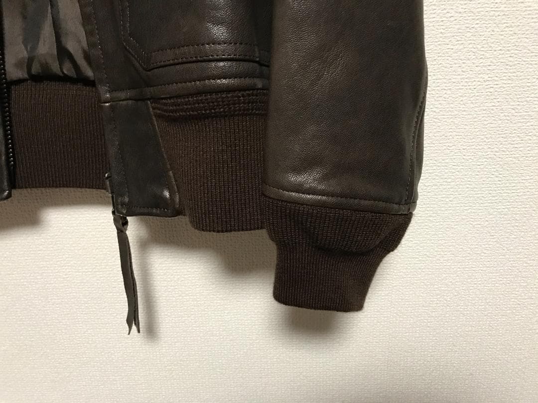 ヒステリックグラマー　G-1　レザージャケット　ブルゾン　ボア　ライダース