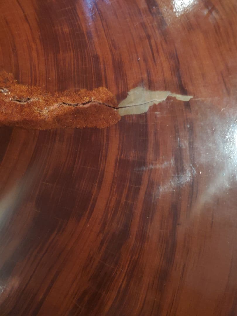 世界に二つと無い一枚板丸テーブル　 和室がグレードアップする一品