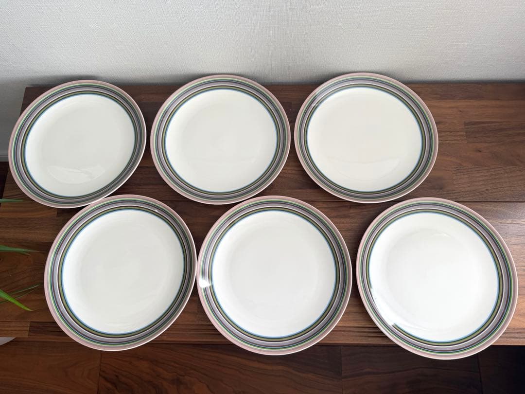 【未使用品】  オリゴプレート　26cm 6枚セット