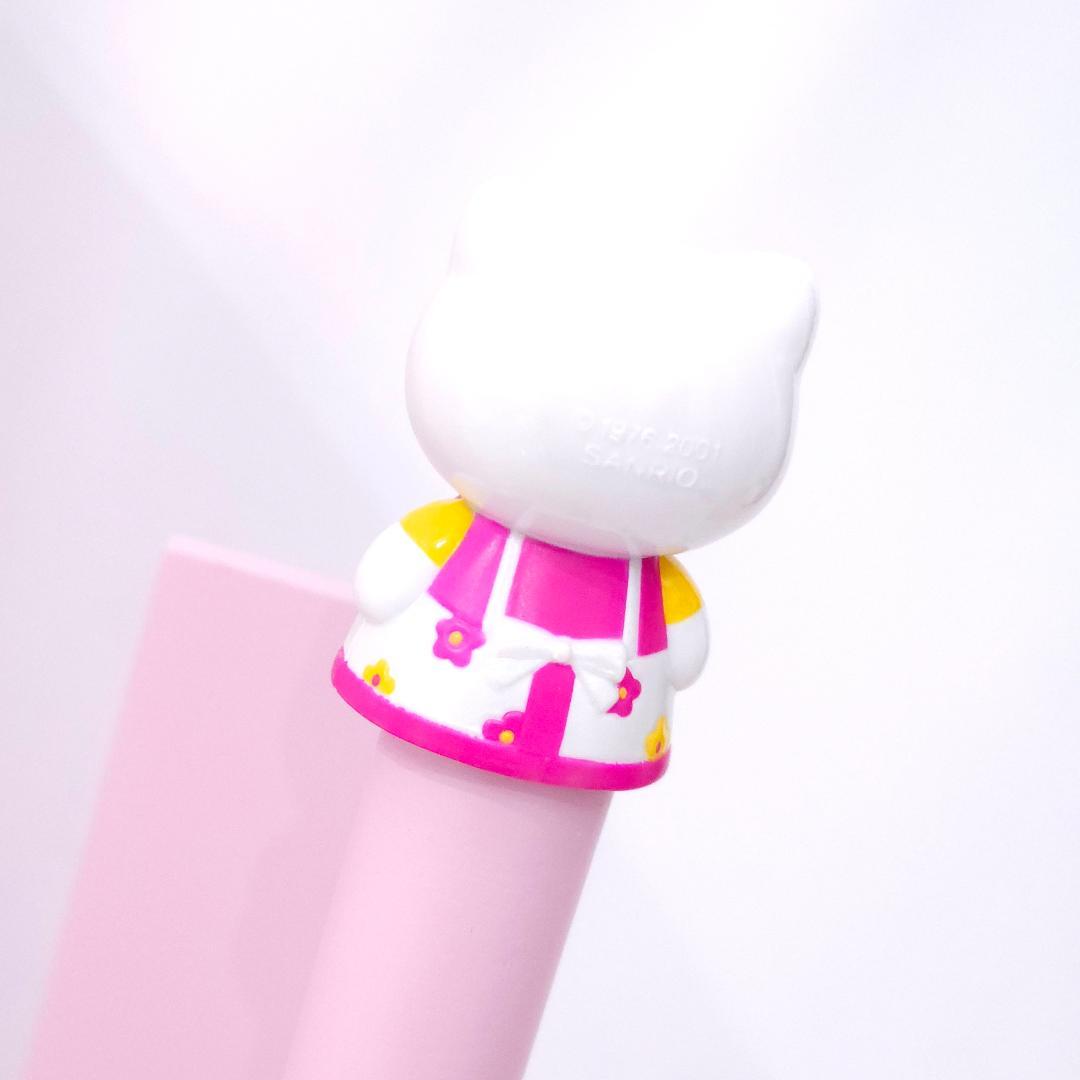 希少 新品 ハローキティ ペーパーホルダー サンリオ 2001野いちご 木製