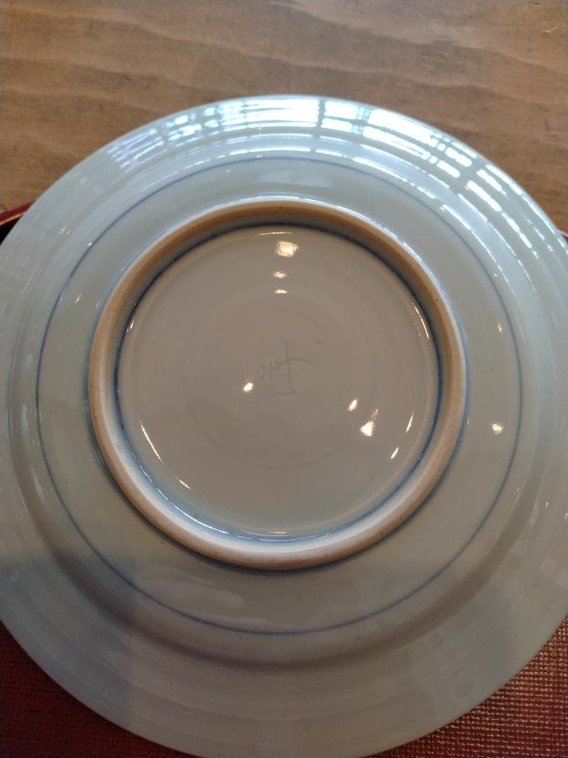 有田山口洋一工房鹿絵17cmプレート