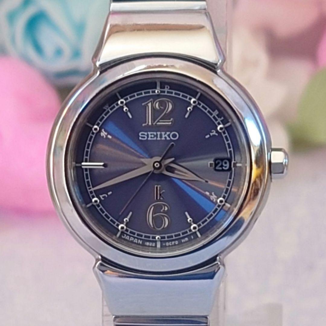 値下げ中❗️セイコールキア腕時計SEIKO LUKIAレディース1B22-OBF