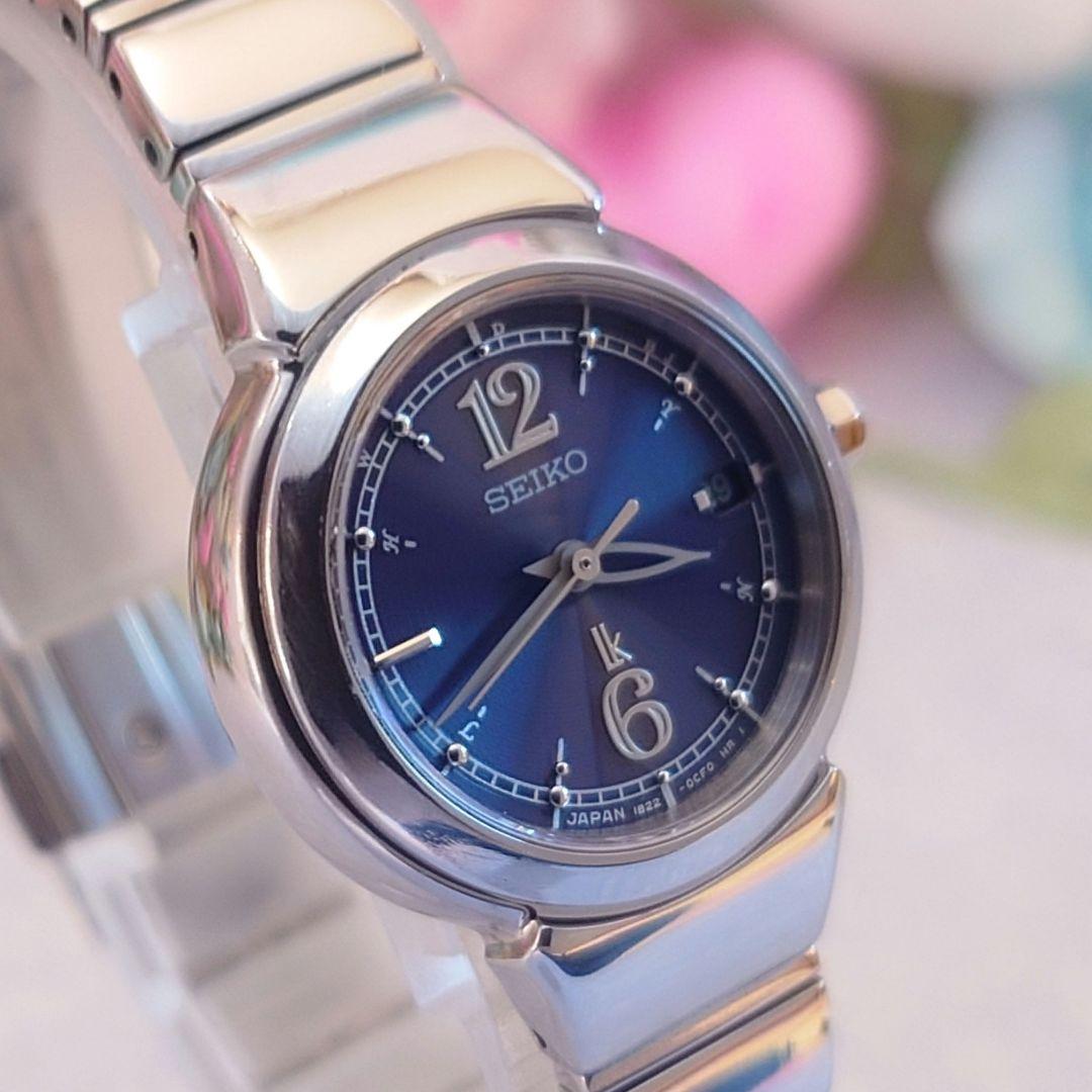 値下げ中❗️セイコールキア腕時計SEIKO LUKIAレディース1B22-OBF