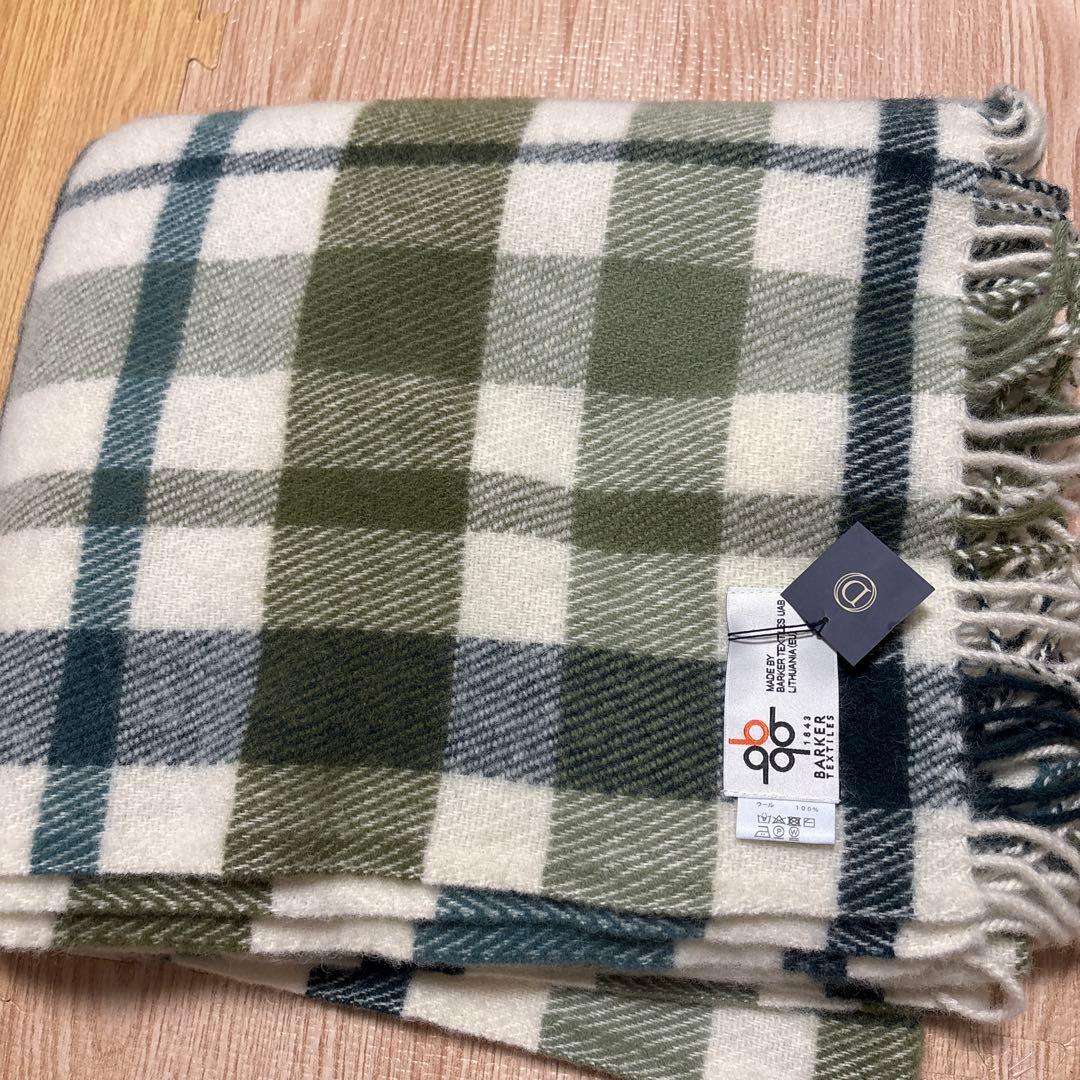 Barker Textile バーカーテキスタイル　ブランケット