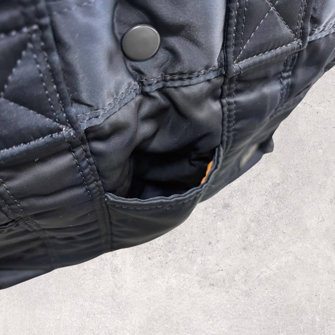 仁テイルHEAD PORTER タンカー トートバッグ S ダークネイビー