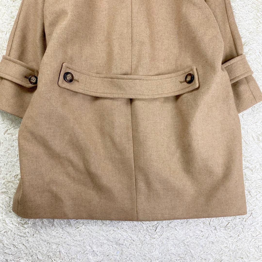 【極美品】マックスアンドコー ウールチェスターコート ダブル 42 キャメル
