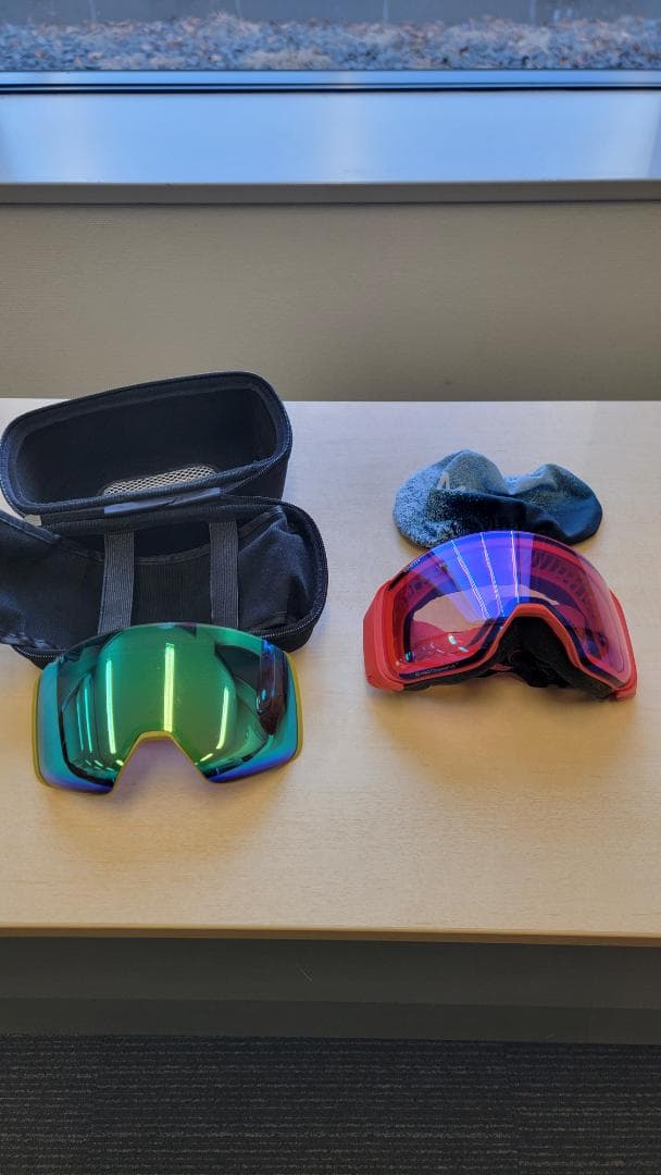 最上モデル SMITH 4D MAG ゴーグル ChromaPop 2枚付き