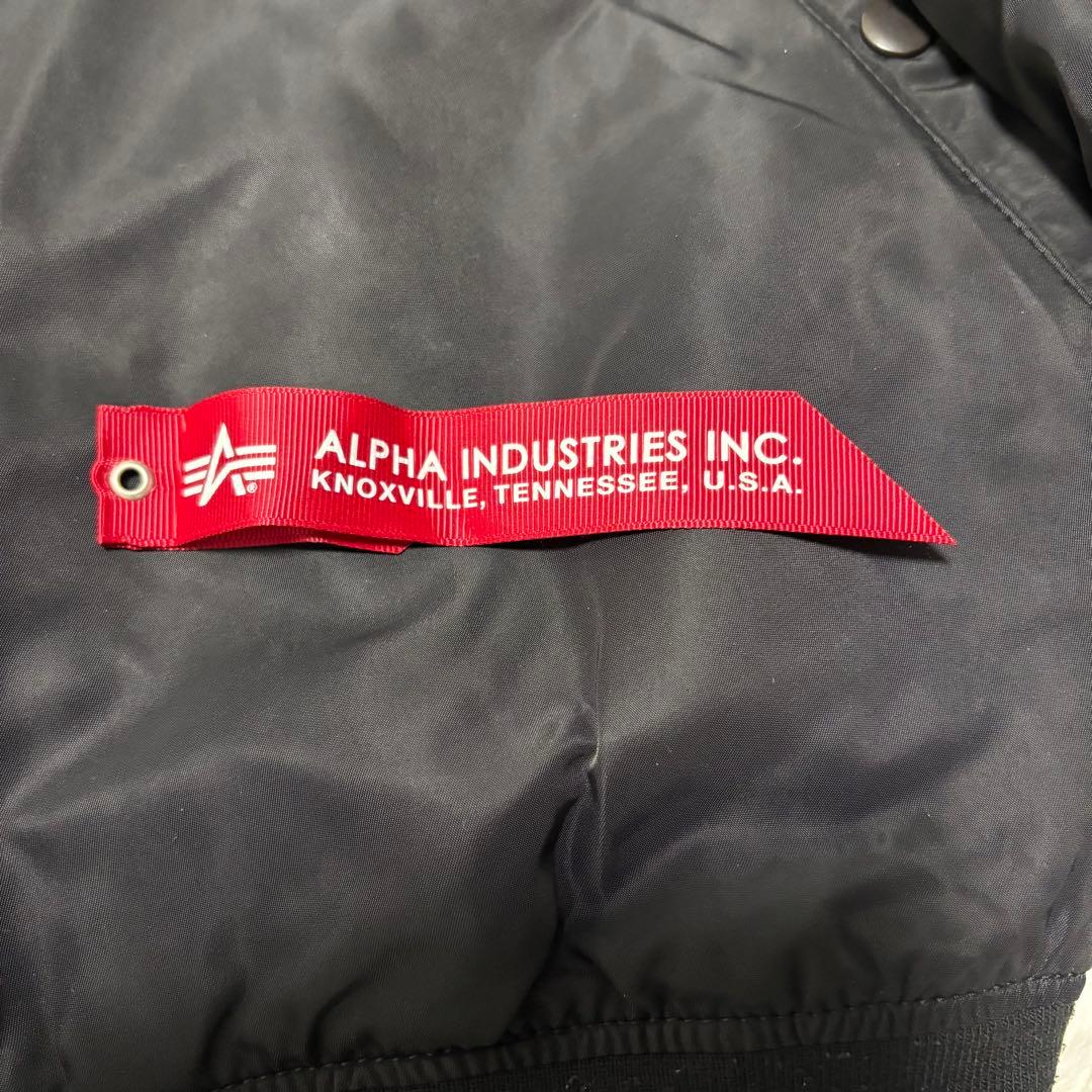 愛 奏 　　　　　　　　　　　　MA-1 フライトジャケット ブラック　M