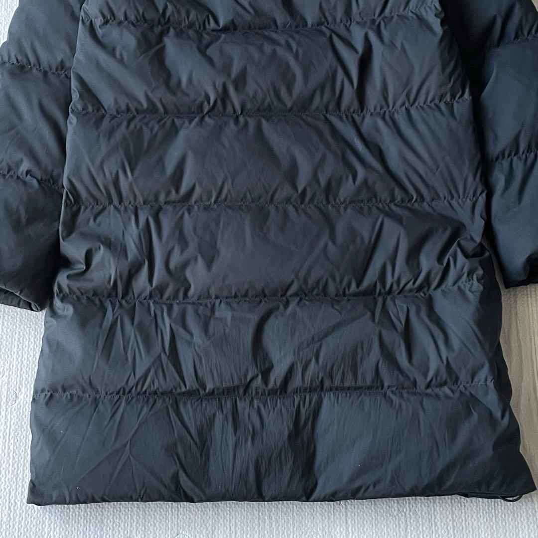 2022アーバンリサーチ ラビットフードストレッチロングダウン　ブラックF