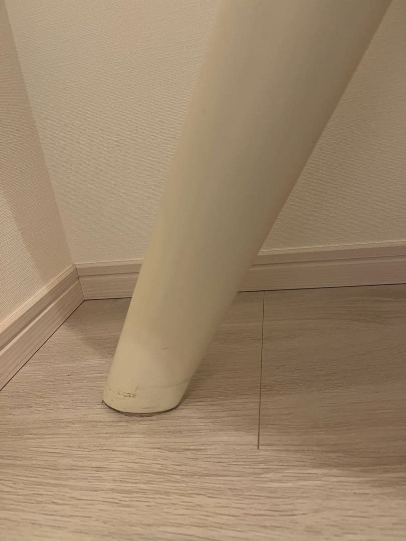 【美品】エルヴェ ダイニングテーブル ホワイト （W1200× H720）