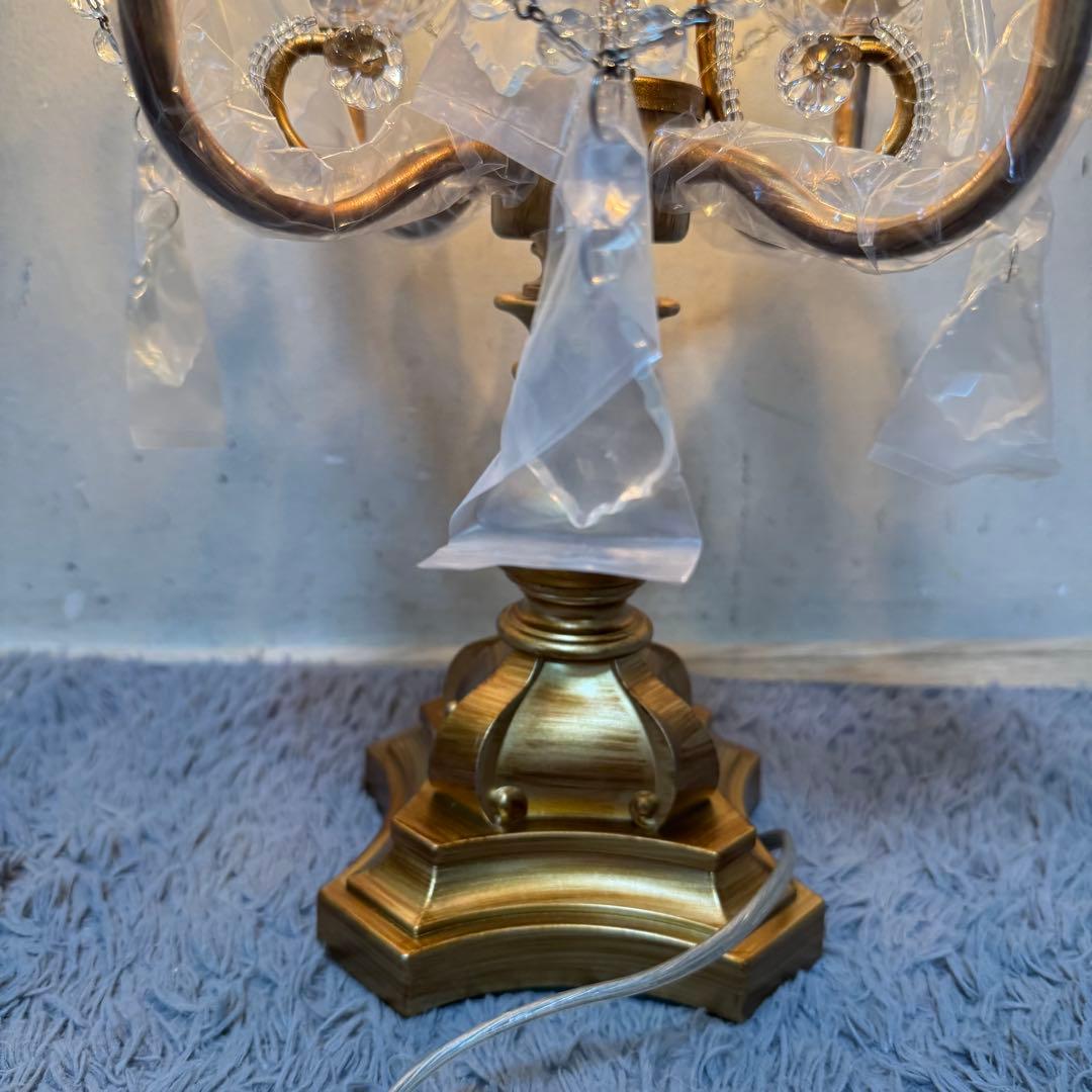 卓上シャンデリア テーブルランプ ケフェウス2 4灯 アンティークゴールド