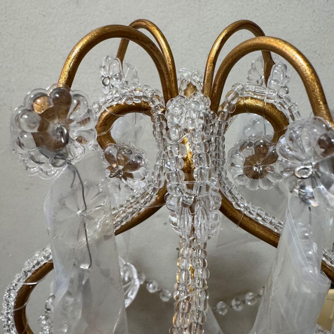 卓上シャンデリア テーブルランプ ケフェウス2 4灯 アンティークゴールド