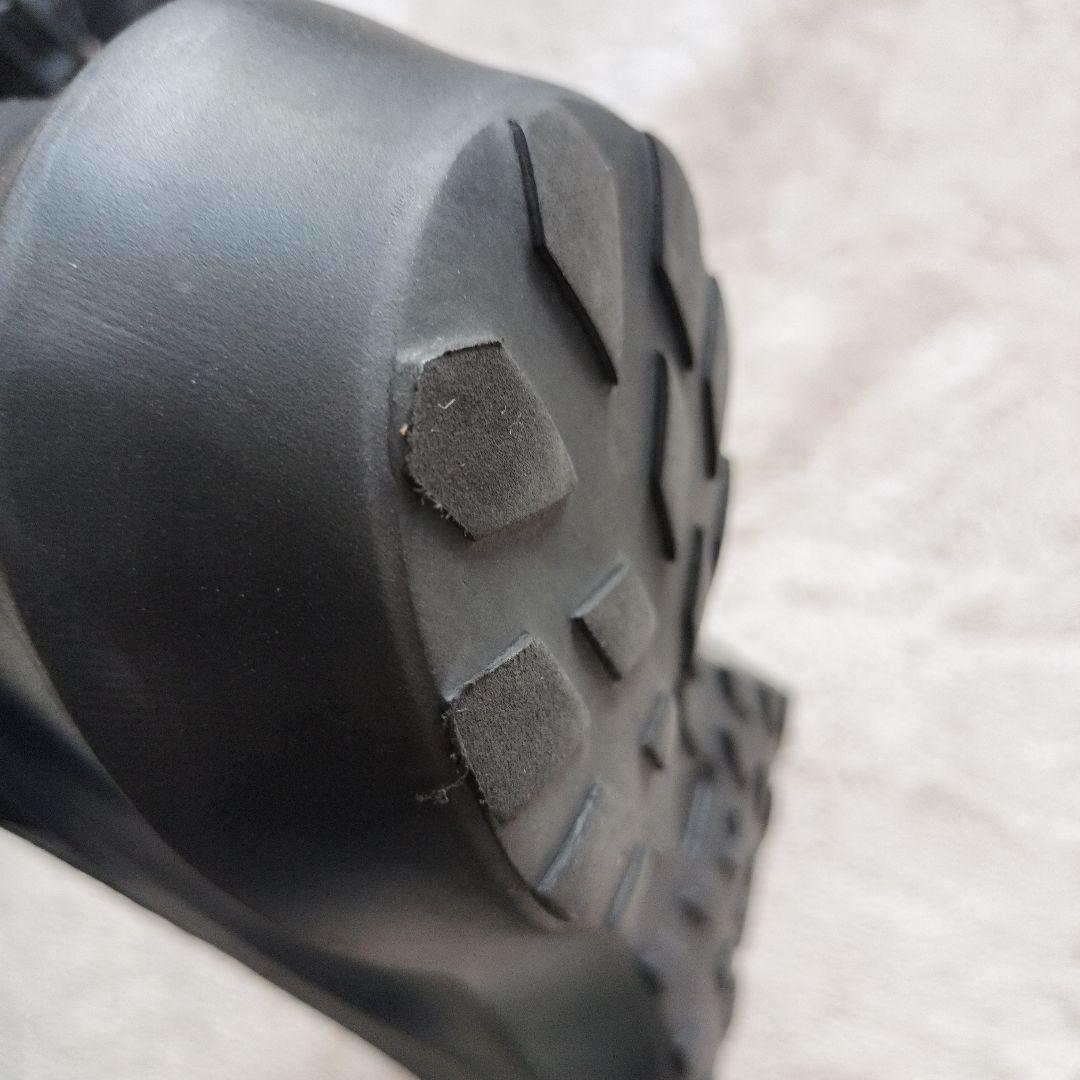 PRIDE 2024Sneakers ブラックMサイズレザー厚底メッシュレザー