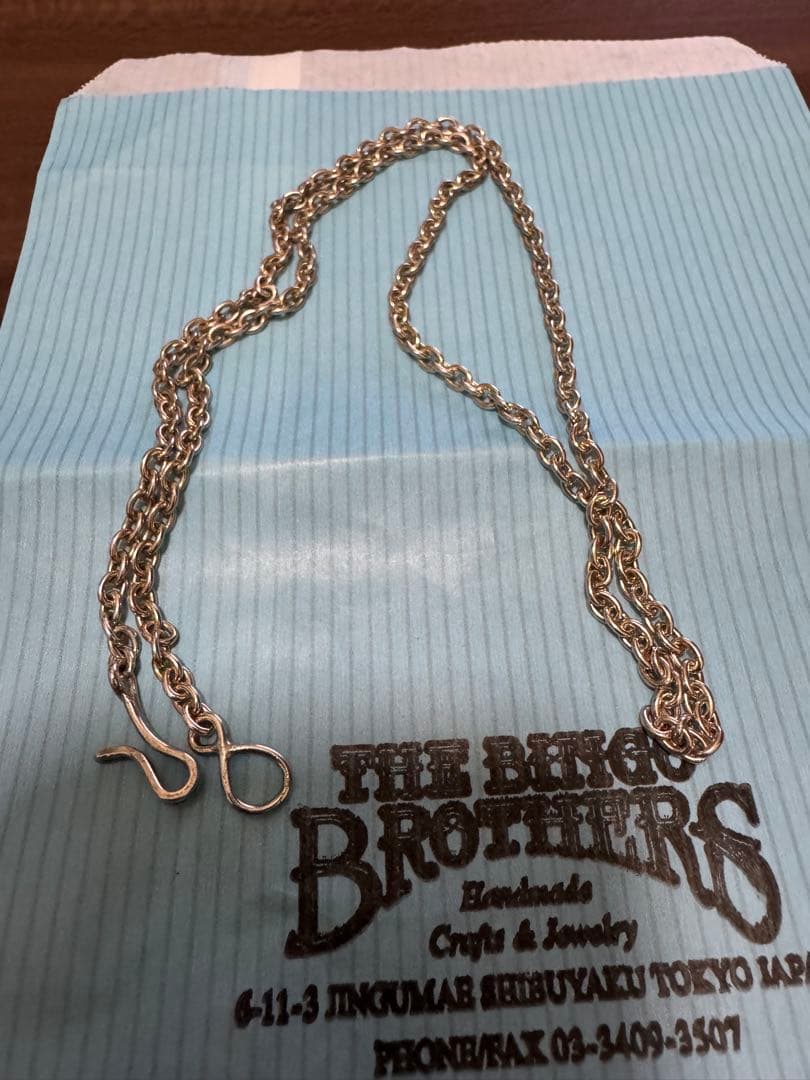 THE BINGOBROTHERS シルバーチェーンネックレス