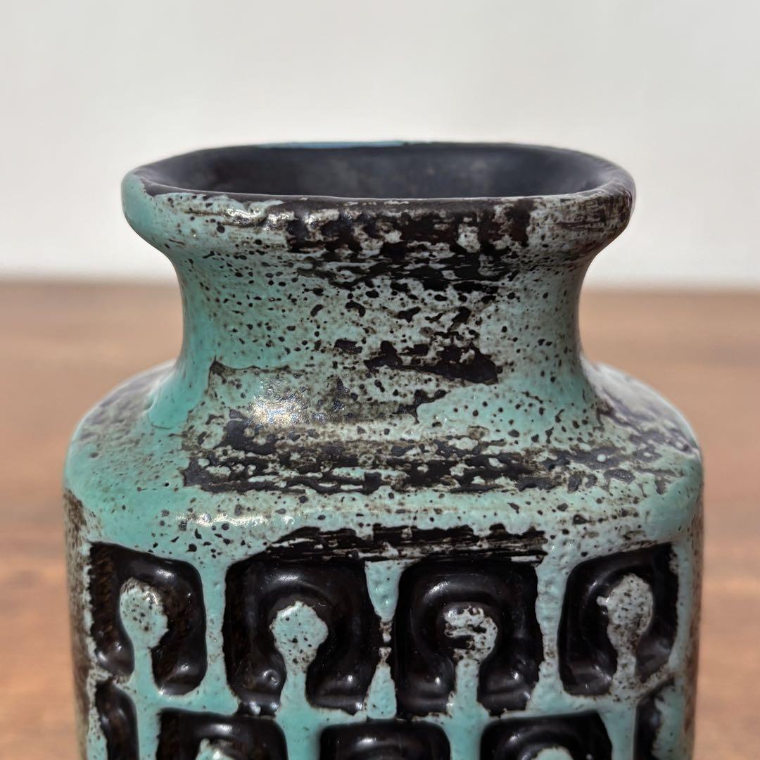 【東ドイツ Haldenslebenの花瓶】ヴィンテージ 409